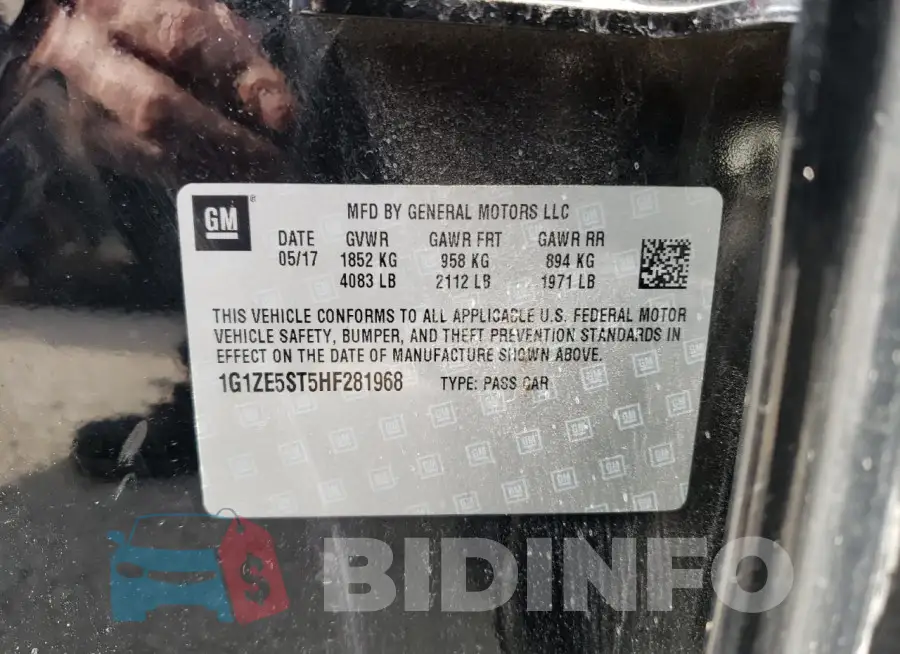 1G1ZE5ST5HF281968 Photo# 12