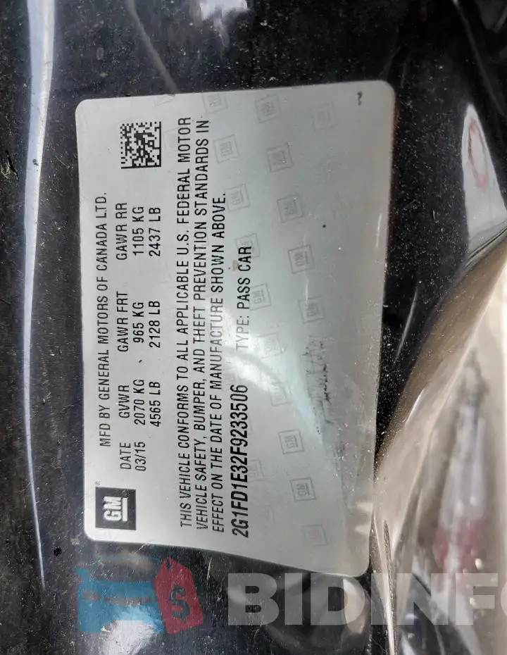 2G1FD1E32F9233506 Photo# 12