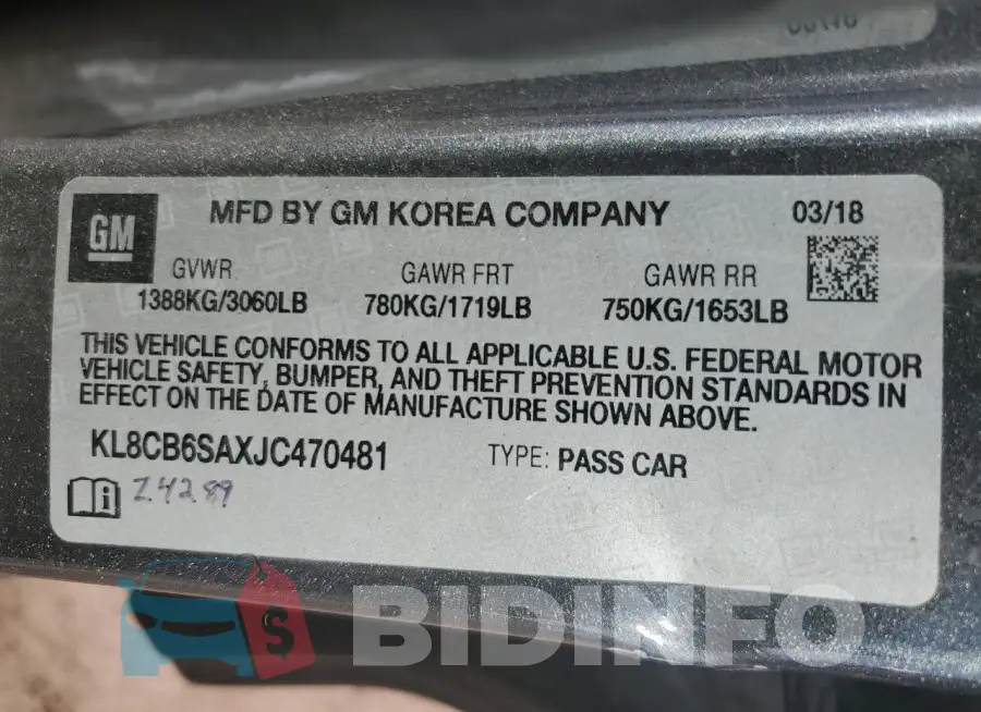 KL8CB6SAXJC470481 Photo# 12
