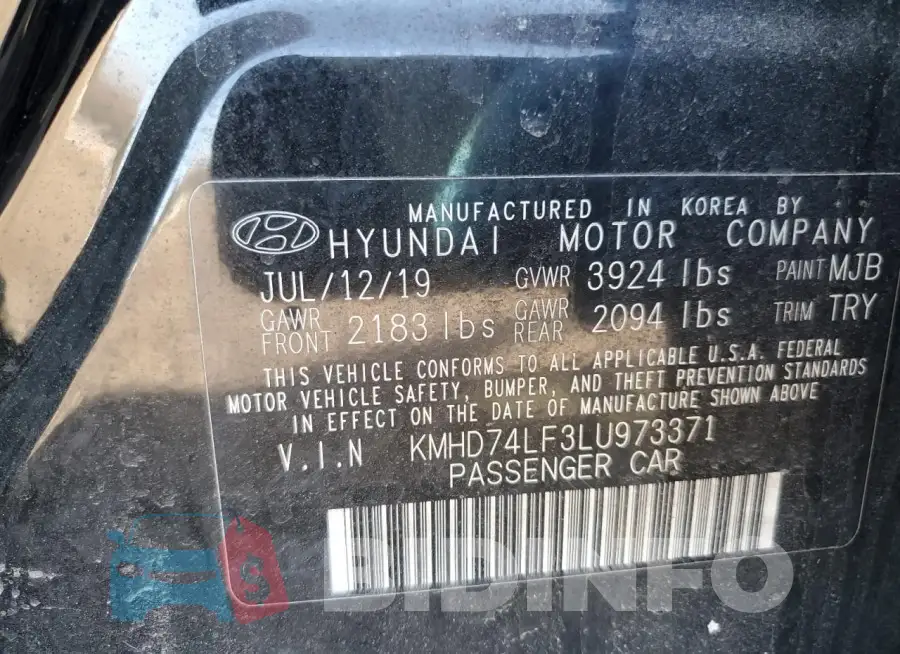 KMHD74LF3LU973371 Photo# 13