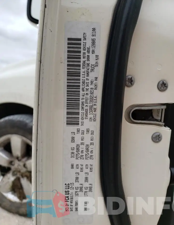 1C6RR6LT2GS210210 Photo# 12