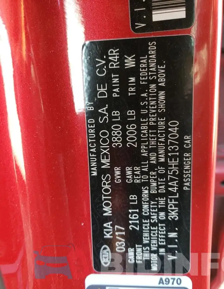 3KPFL4A75HE137040 Photo# 12