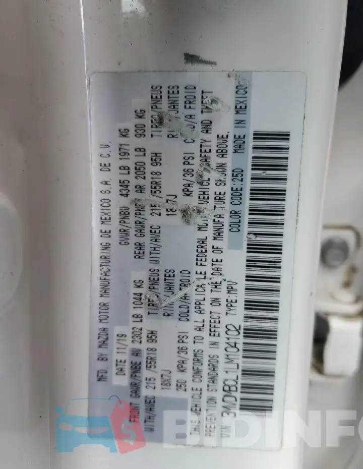3MVDMBCL1LM104102 Photo# 12