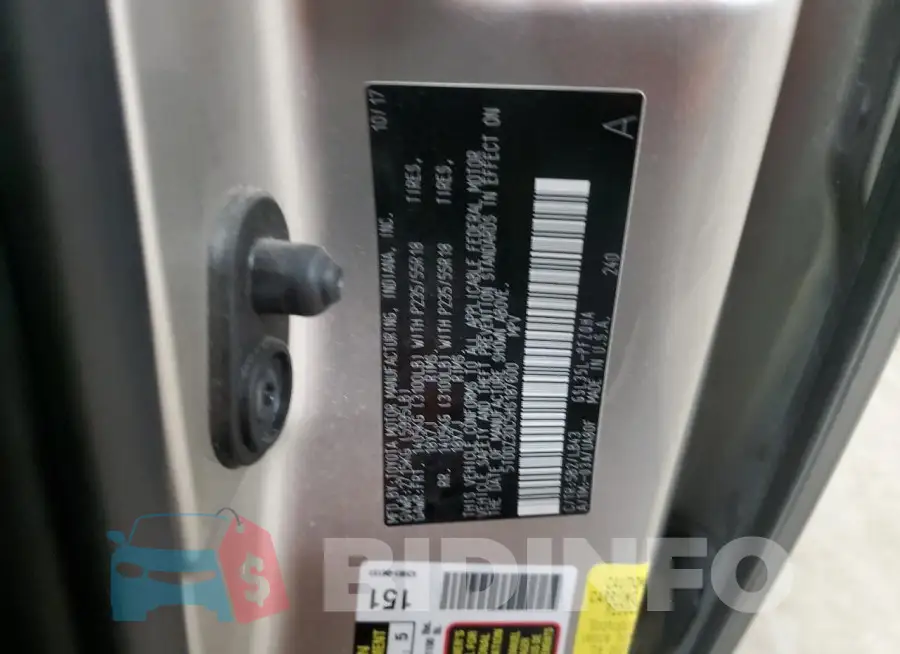 5TDDZ3DC5HS187600 Photo# 13