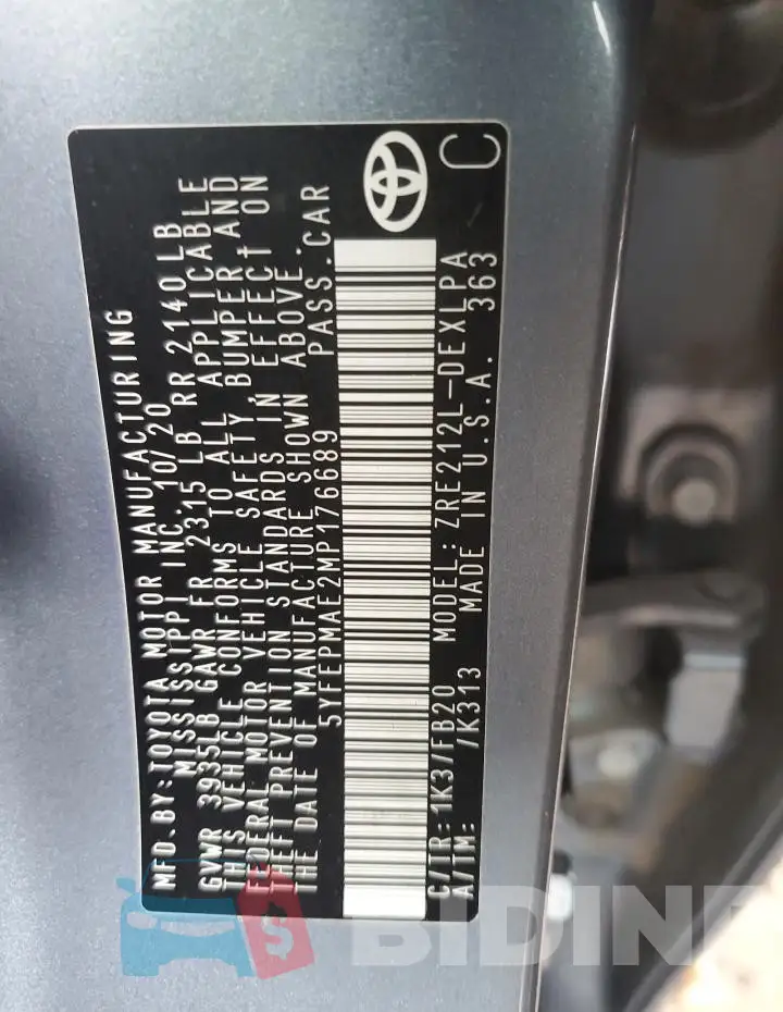 5YFEPMAE2MP176689 Photo# 12