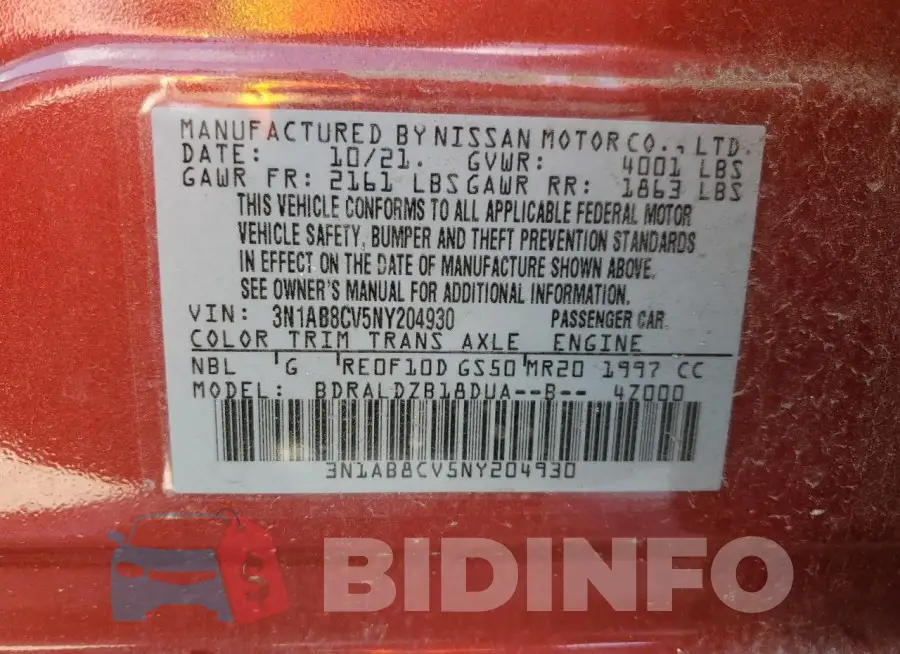 3N1AB8CV5NY204930 Photo# 13