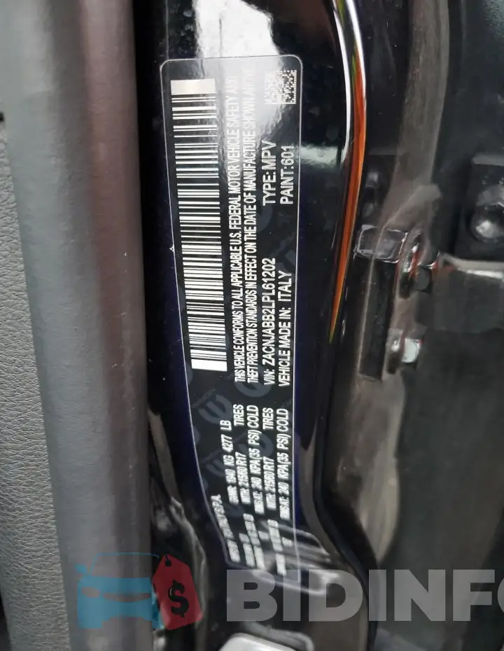 ZACNJABB2LPL61202 Photo# 12