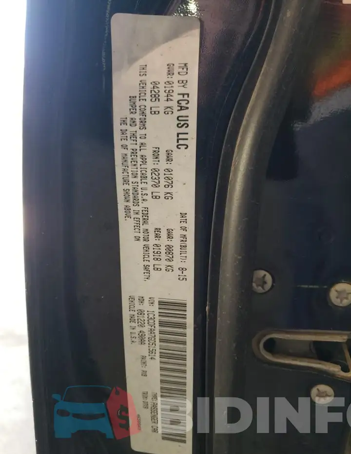 1C3CDFAA7GD515614 Photo# 12