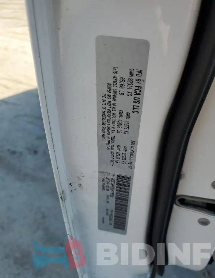 2C3CDXHG9JH175988 Photo# 13
