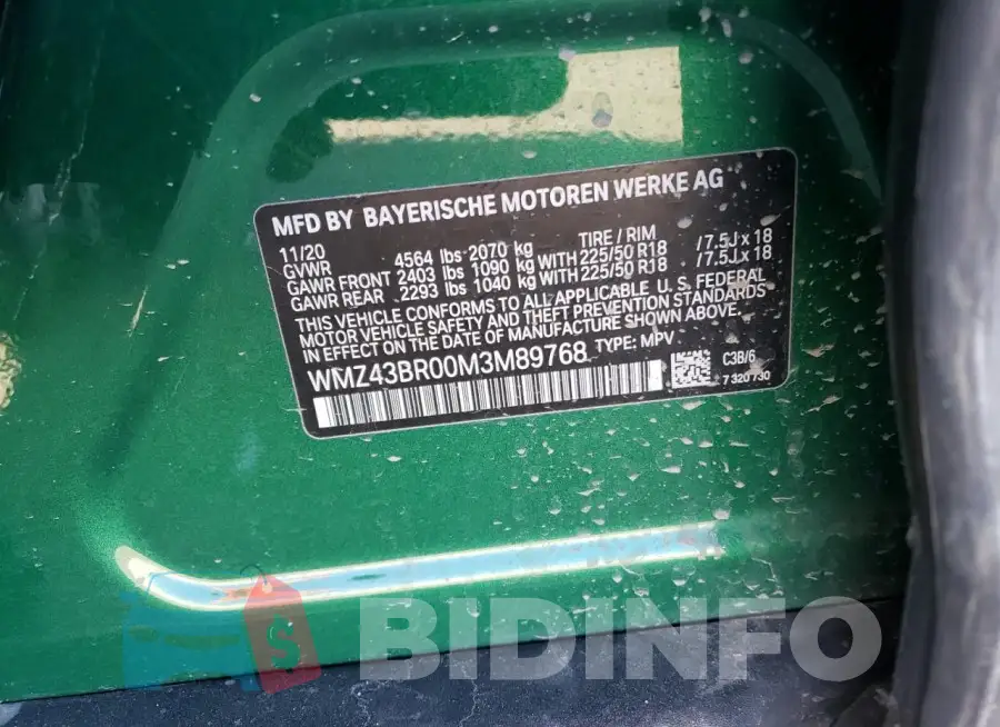 WMZ43BR00M3M89768 Photo# 12
