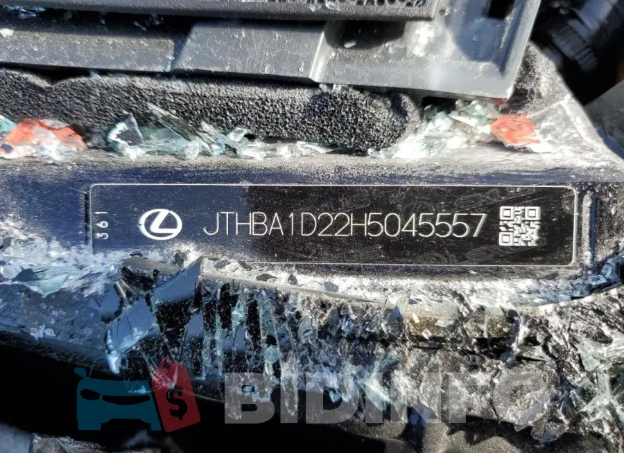 JTHBA1D22H5045557 Photo# 12
