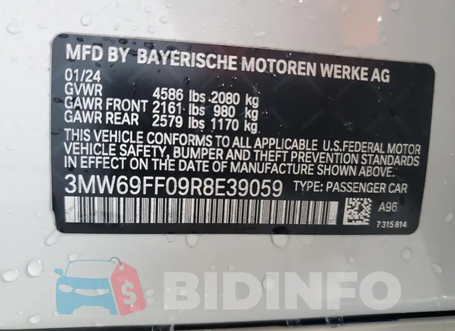 3MW69FF09R8E39059 Photo# 12