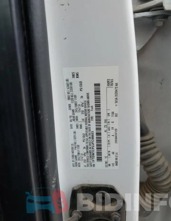 1FTEW1CP2JFC98603 Photo# 12