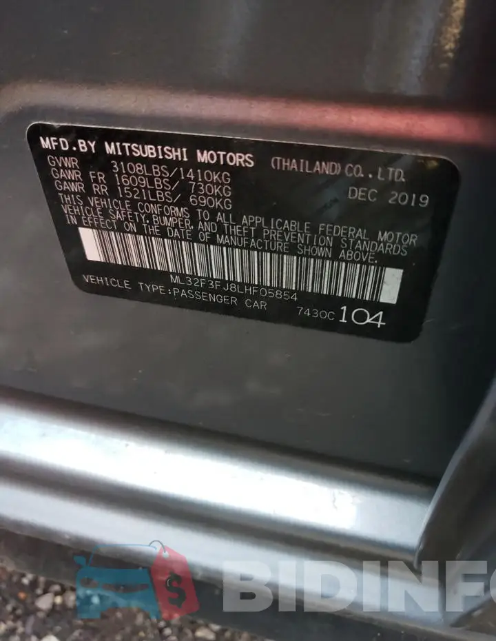 ML32F3FJ8LHF05854 Photo# 13