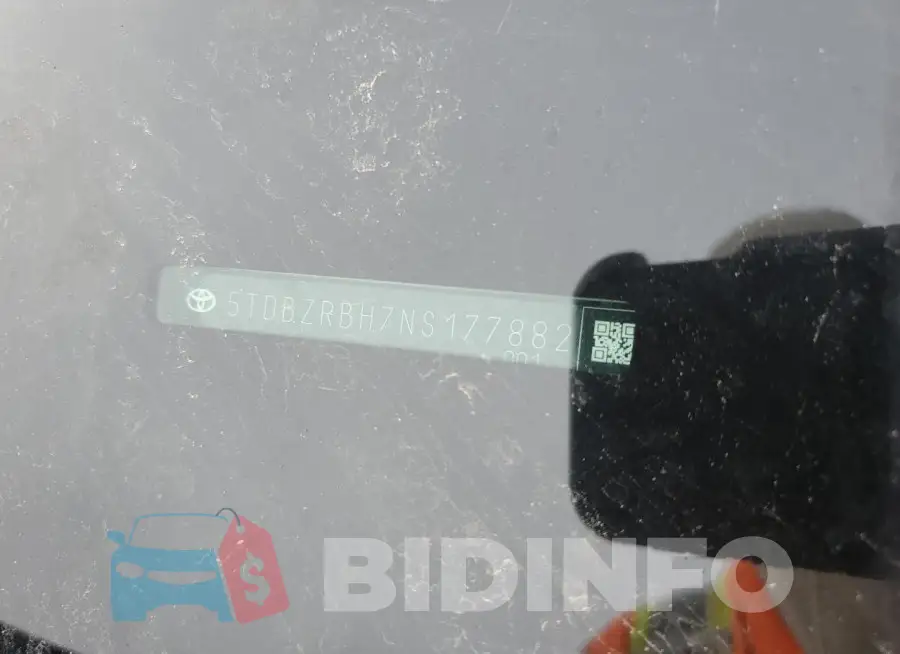5TDBZRBH7NS177882 Photo# 12