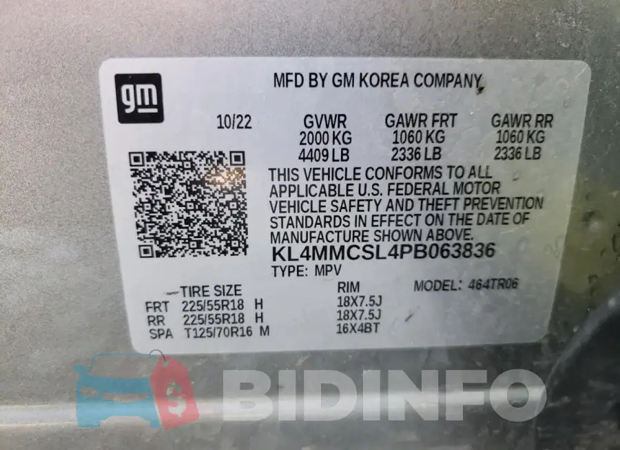 KL4MMCSL4PB063836 Photo# 13