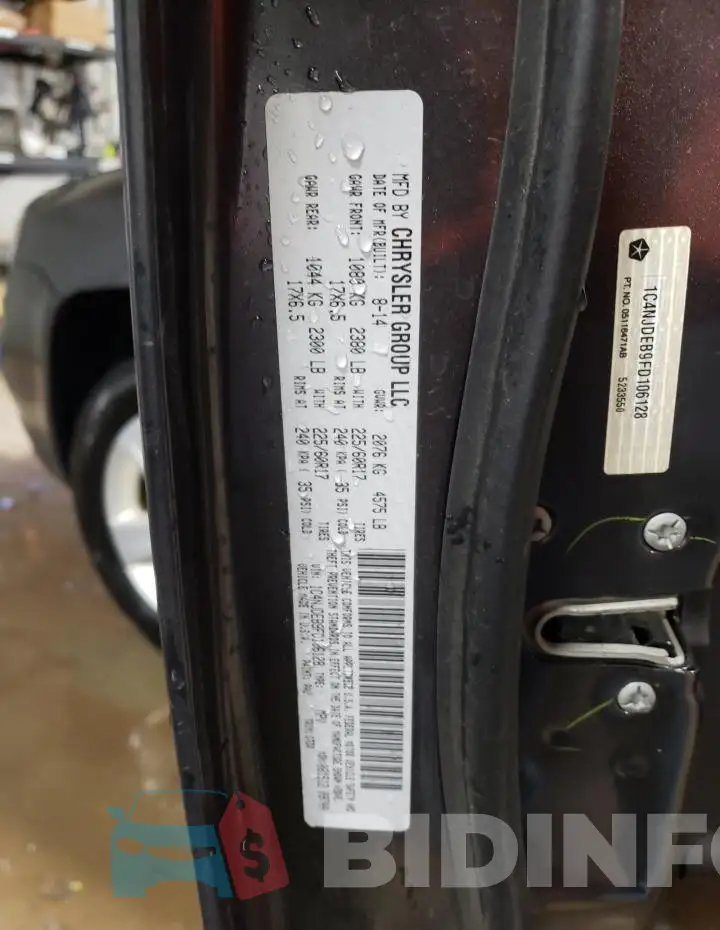 1C4NJDEB9FD106128 Photo# 12