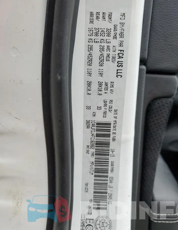 1C4RJFDJ4FC162862 Photo# 13