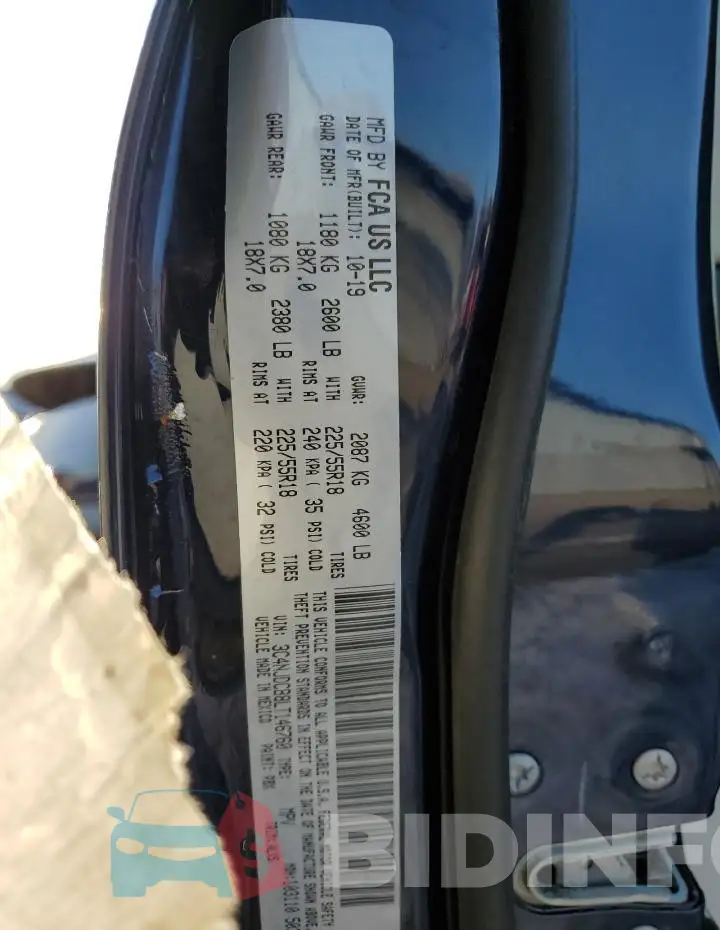 3C4NJDCB8LT146760 Photo# 12