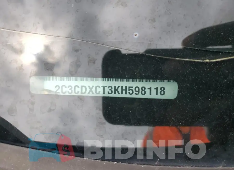 2C3CDXCT3KH598118 Photo# 12