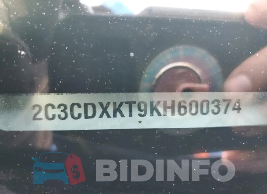 2C3CDXKT9KH600374 Photo# 12