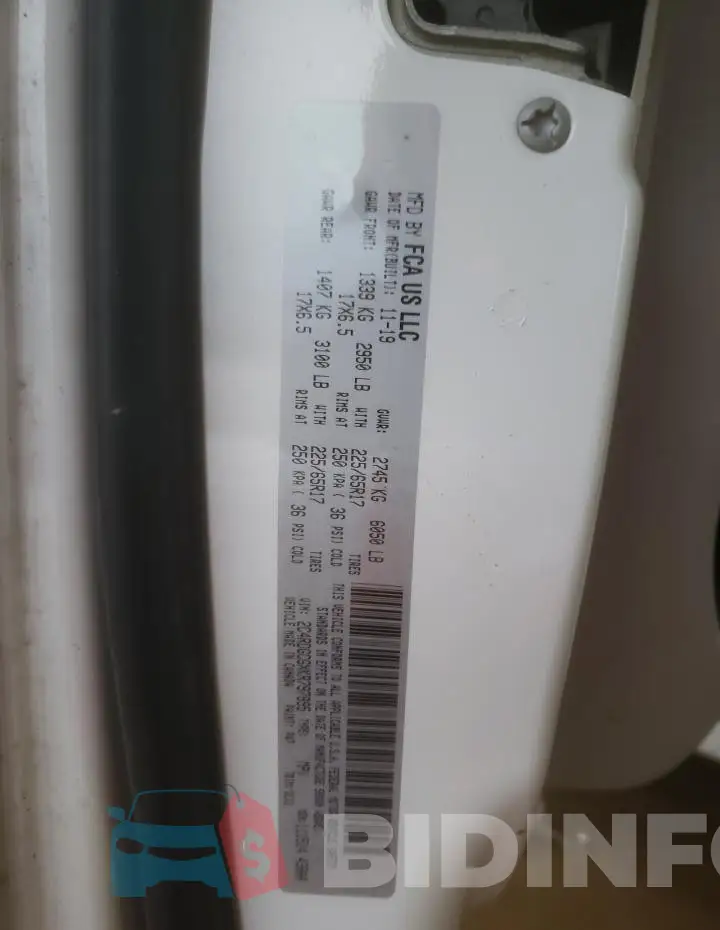 2C4RDGCGXKR797895 Photo# 12