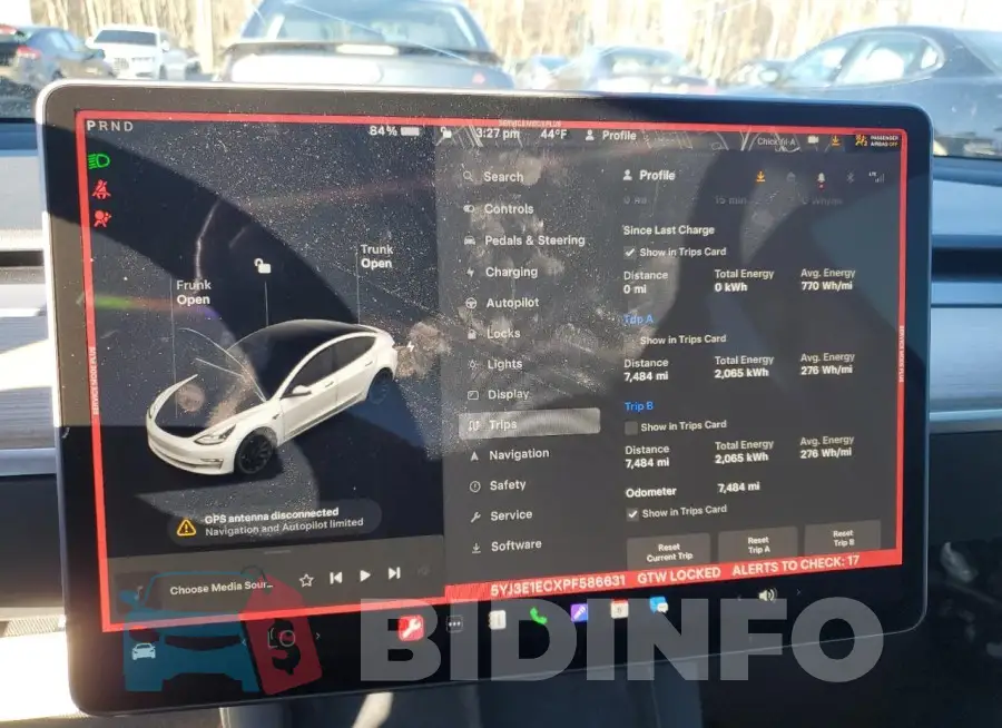 5YJ3E1ECXPF586631 Photo# 9