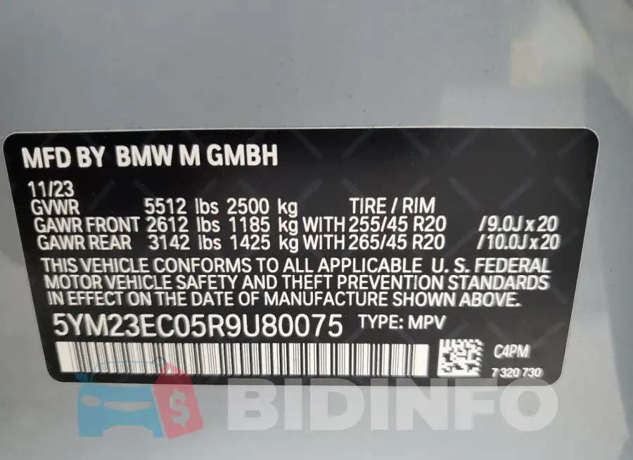 5YM23EC05R9U80075 Photo# 12