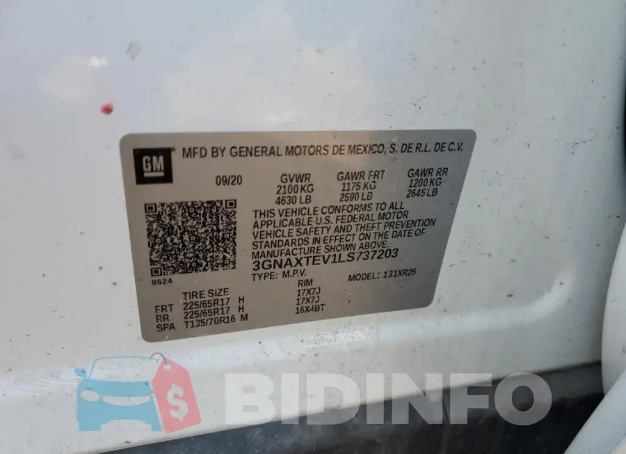 3GNAXTEV1LS737203 Photo# 13