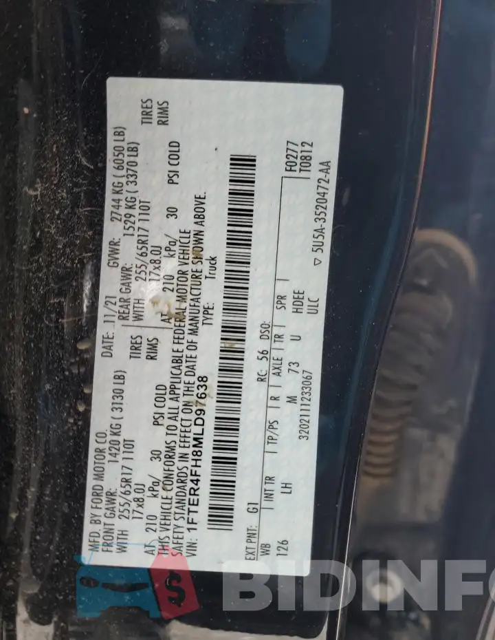 1FTER4FH8MLD97638 Photo# 12