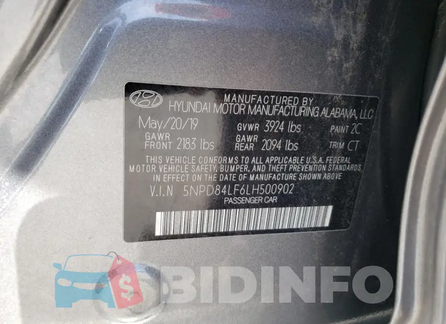 5NPD84LF6LH500902 Photo# 12