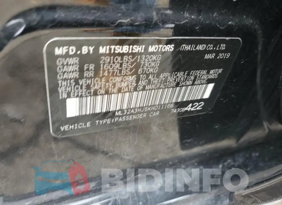 ML32A3HJ5KH011166 Photo# 12