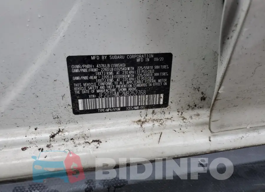 JF2GTHMC2M8252768 Photo# 12