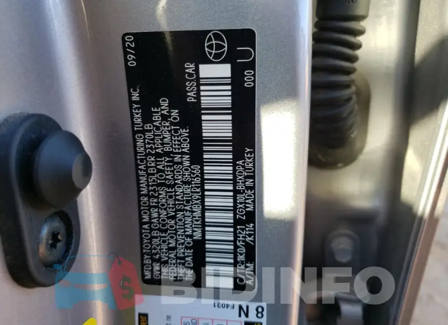 NMTKHMBX9LR116560 Photo# 12