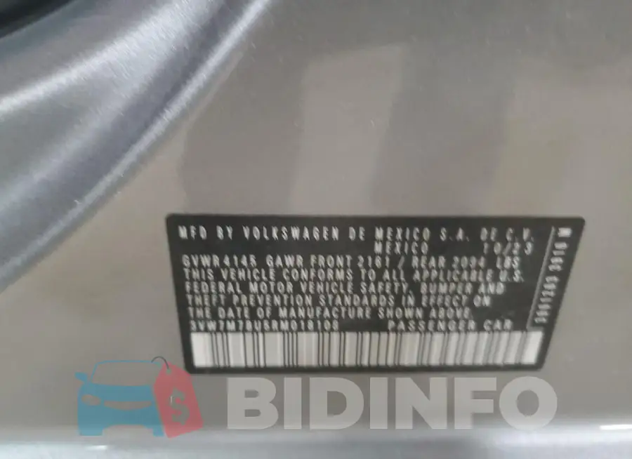 3VW7M7BU5RM018108 Photo# 12