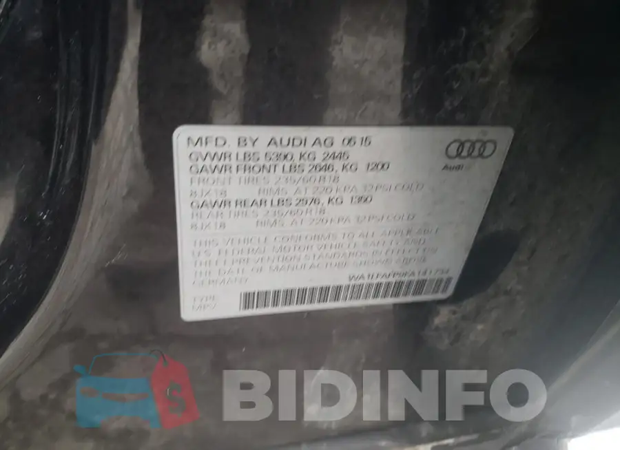 WA1LFAFP9FA141734 Photo# 13