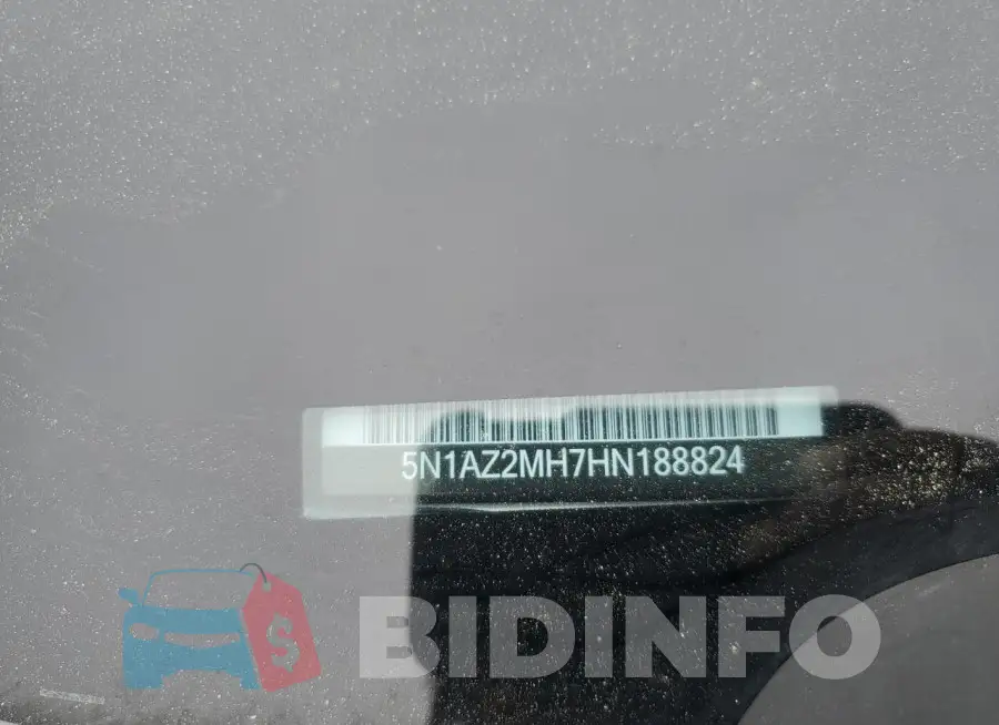 5N1AZ2MH7HN188824 Photo# 13