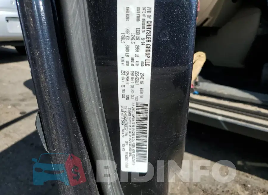 2C4RDGBGXER411322 Photo# 13