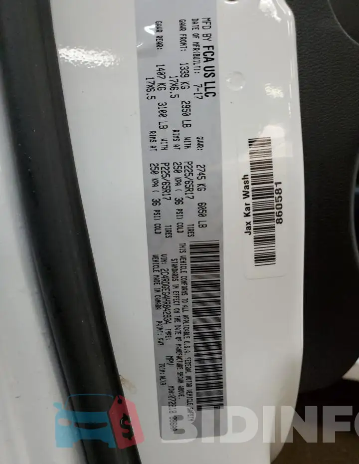 2C4RDGEG4HR842934 Photo# 14