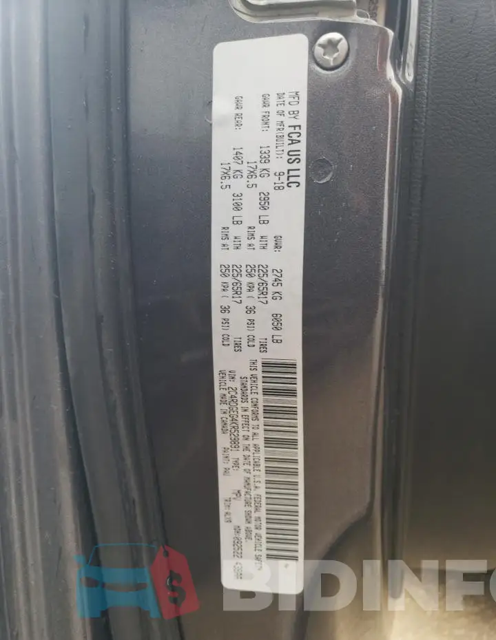 2C4RDGEG4KR529891 Photo# 12