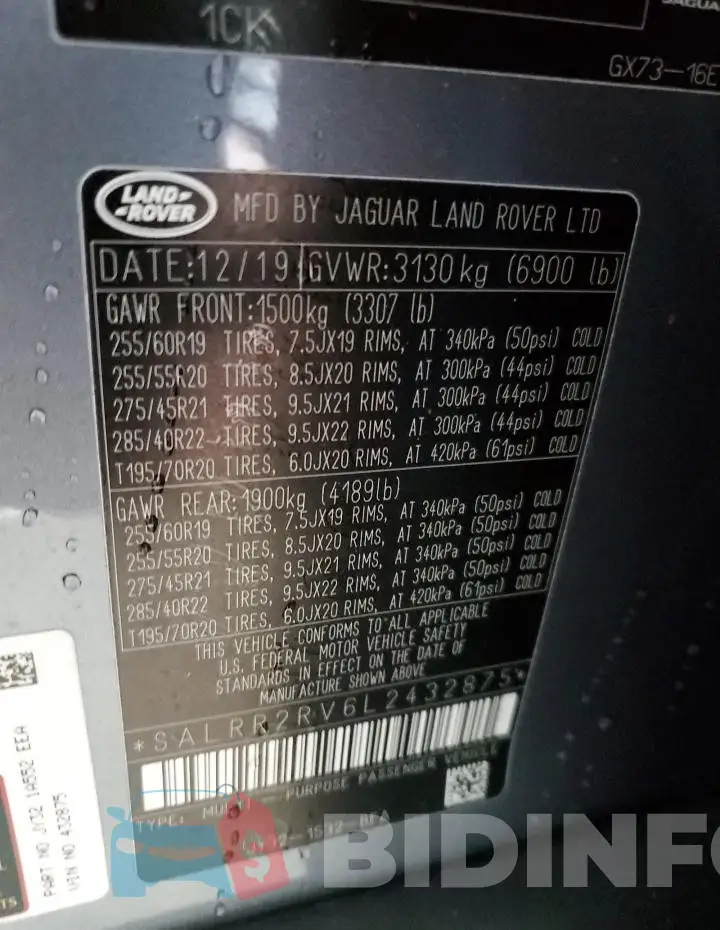 SALRR2RV6L2432875 Photo# 13