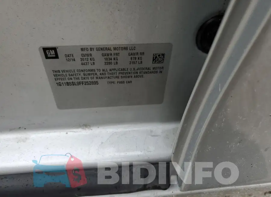 1G11B5SL9FF252895 Photo# 13
