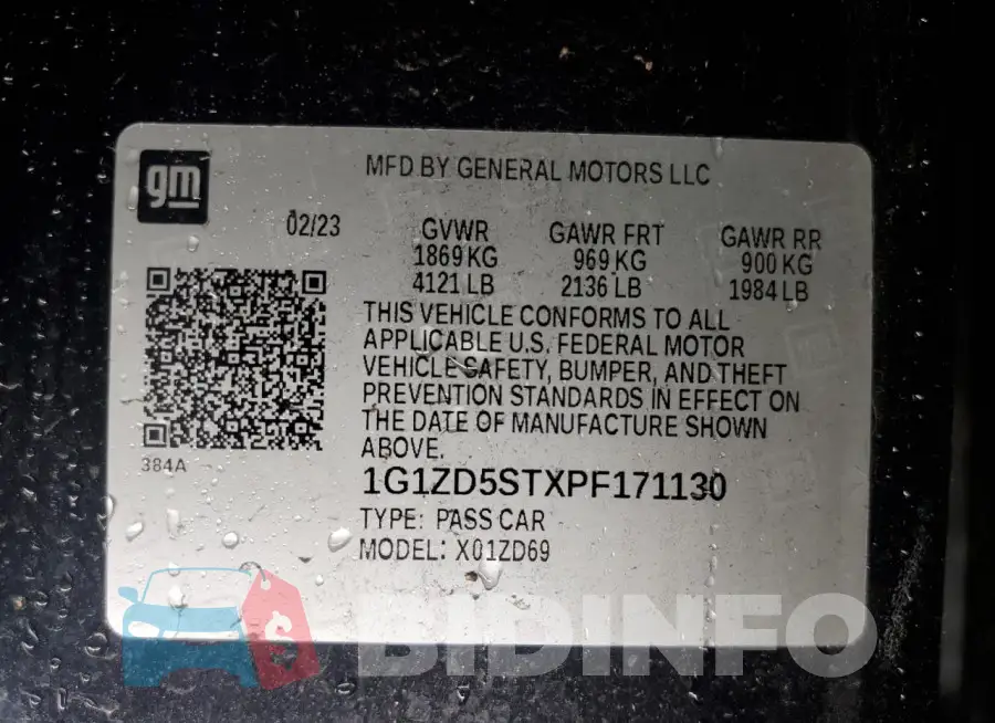 1G1ZD5STXPF171130 Photo# 12