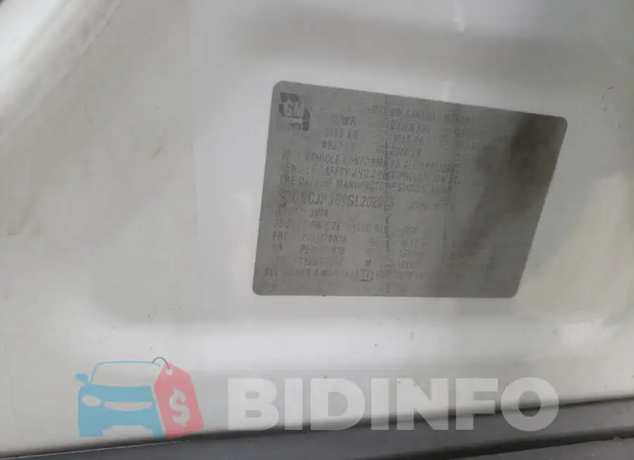 3GNCJPSB9GL202065 Photo# 13