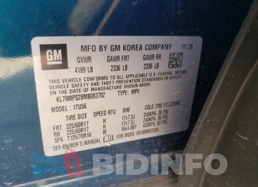 KL79MPS28MB093702 Photo# 13