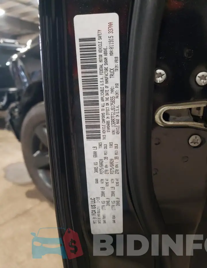 1C6RR7FG1JS175655 Photo# 12