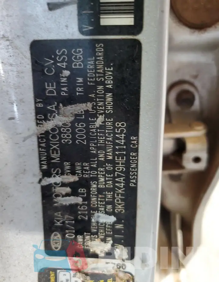 3KPFK4A79HE114458 Photo# 12