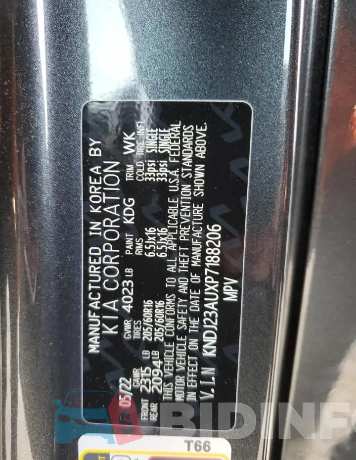 KNDJ23AUXP7188206 Photo# 13
