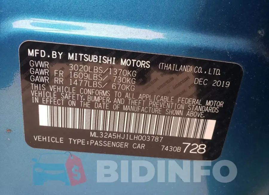 ML32A5HJ1LH003787 Photo# 13