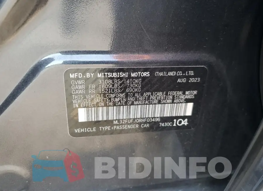 ML32FUFJ0RHF03496 Photo# 12